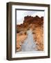 Rural Trail Through Desert-Beathan-Framed Photographic Print