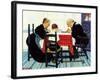 Rural Vacation (or Family Grace)-Norman Rockwell-Framed Giclee Print