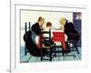 Rural Vacation (or Family Grace)-Norman Rockwell-Framed Giclee Print