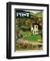 "Rural Wedding" Saturday Evening Post Cover, May 29, 1954-John Clymer-Framed Giclee Print