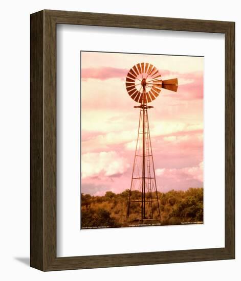 Rural Windmill-Lester Lefkowitz-Framed Art Print