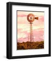 Rural Windmill-Lester Lefkowitz-Framed Art Print
