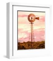 Rural Windmill-Lester Lefkowitz-Framed Art Print