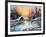 Rural Winter Landscape-balaikin2009-Framed Art Print