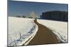 Rural Winter Scene, Near Villingen-Schwenningen, Baden-Wurttemberg, Germany, Europe-Jochen Schlenker-Mounted Photographic Print