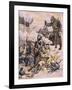 Rus, Jap War: Frozen Russ-null-Framed Art Print