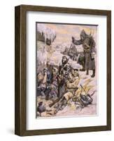 Rus, Jap War: Frozen Russ-null-Framed Art Print