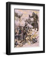 Rus, Jap War: Frozen Russ-null-Framed Art Print