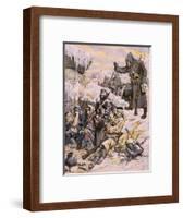 Rus, Jap War: Frozen Russ-null-Framed Art Print