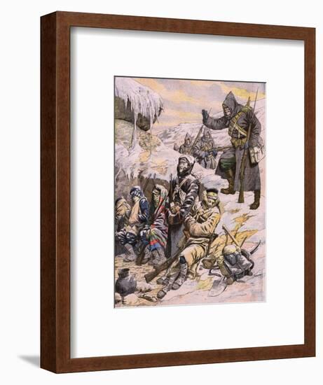 Rus, Jap War: Frozen Russ-null-Framed Art Print