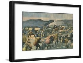 Rus-Jap War, Manchuria-null-Framed Art Print