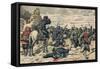 Rus, Jap War, Manchuria-null-Framed Stretched Canvas