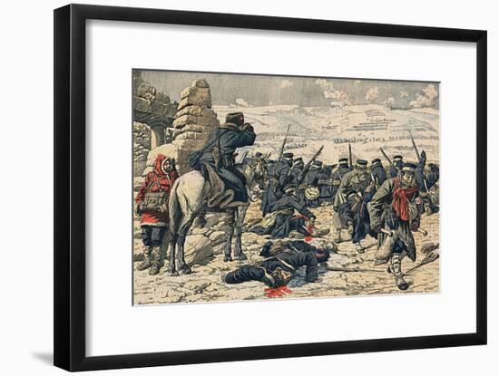 Rus, Jap War, Manchuria-null-Framed Art Print