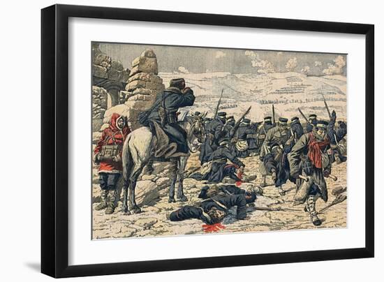 Rus, Jap War, Manchuria-null-Framed Art Print