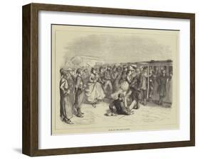 Rush at the Suez Station-Godefroy Durand-Framed Giclee Print