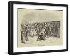 Rush at the Suez Station-Godefroy Durand-Framed Giclee Print