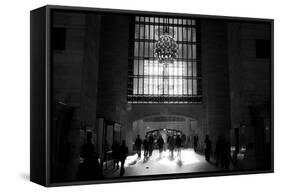 Rush Hour Grand Central Station NYC-null-Framed Stretched Canvas