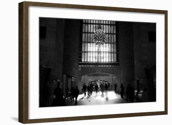 Rush Hour Grand Central Station NYC-null-Framed Photo