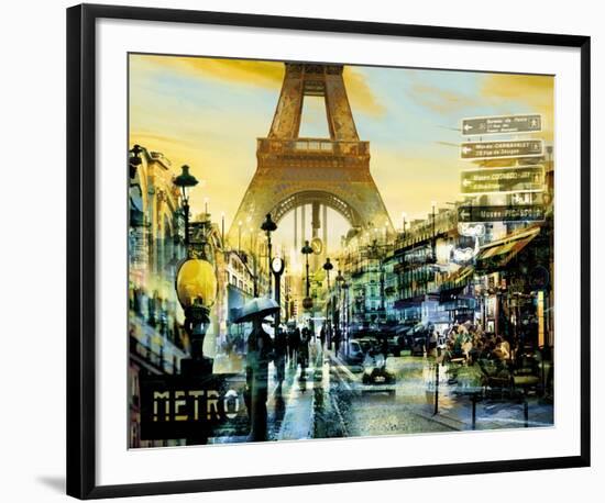 Rush Hour II-Alan Lambert-Framed Giclee Print