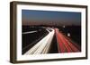 Rush Hour on the A8 Autobahn, Stuttgart, Baden Wurttemberg, Germany, Europe-Markus Lange-Framed Photographic Print