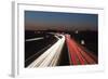 Rush Hour on the A8 Autobahn, Stuttgart, Baden Wurttemberg, Germany, Europe-Markus Lange-Framed Photographic Print