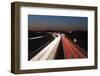 Rush Hour on the A8 Autobahn, Stuttgart, Baden Wurttemberg, Germany, Europe-Markus Lange-Framed Photographic Print