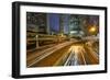 Rush hour traffic in Central, Hong Kong Island, Hong Kong, China, Asia-Fraser Hall-Framed Photographic Print