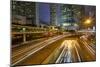 Rush hour traffic in Central, Hong Kong Island, Hong Kong, China, Asia-Fraser Hall-Mounted Photographic Print