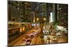Rush hour traffic in Central, Hong Kong Island, Hong Kong, China, Asia-Fraser Hall-Mounted Photographic Print