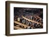 Rush Hour Traffic in Los Angeles-null-Framed Photographic Print