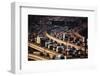 Rush Hour Traffic in Los Angeles-null-Framed Photographic Print