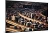 Rush Hour Traffic in Los Angeles-null-Mounted Photographic Print