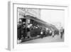 Rush Hour Traffic in Washington, DC Packs Trolley Cars-null-Framed Art Print