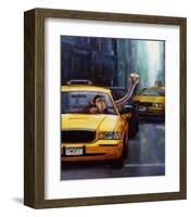 Rush Hour-Lucia Heffernan-Framed Art Print