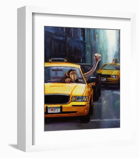 Rush Hour-Lucia Heffernan-Framed Art Print