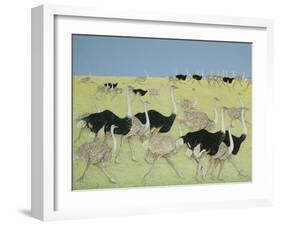 Rush Hour-Pat Scott-Framed Giclee Print