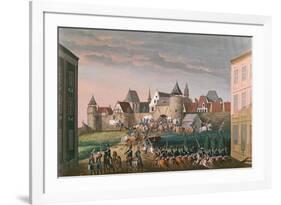 Rush of Imperial Troops at Hoscht, 28th August 1800-null-Framed Giclee Print