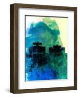 Rush Watercolor 2-Lora Feldman-Framed Art Print