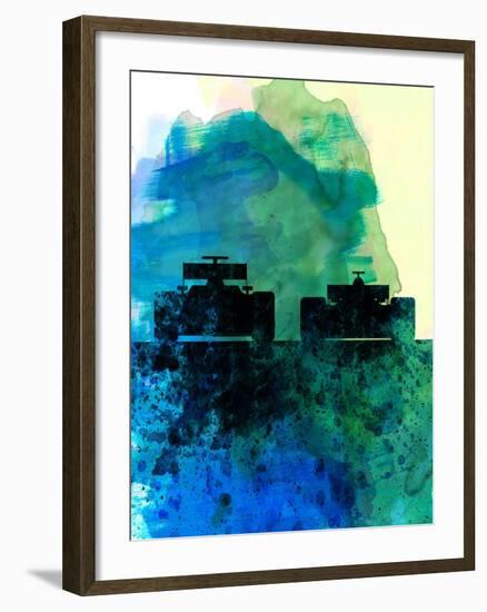 Rush Watercolor 2-Lora Feldman-Framed Art Print