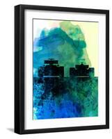 Rush Watercolor 2-Lora Feldman-Framed Art Print