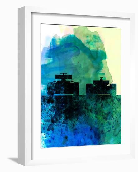 Rush Watercolor 2-Lora Feldman-Framed Art Print