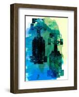 Rush Watercolor 3-Lora Feldman-Framed Art Print