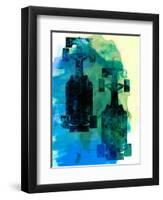 Rush Watercolor 3-Lora Feldman-Framed Art Print