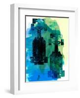 Rush Watercolor 3-Lora Feldman-Framed Art Print