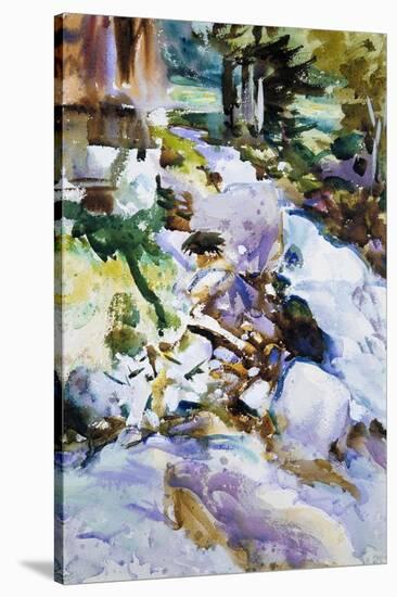 Rushing Brook, c.1904-11-John Singer Sargent-Stretched Canvas