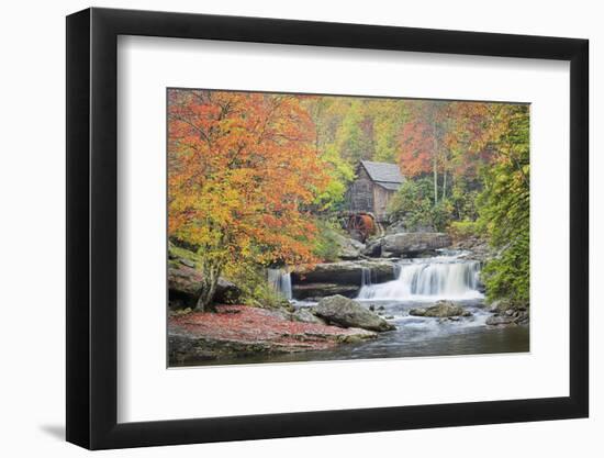 Rushing Creek and Old Gristmill-Owaki/Kulla-Framed Photographic Print