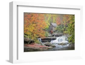 Rushing Creek and Old Gristmill-Owaki/Kulla-Framed Photographic Print