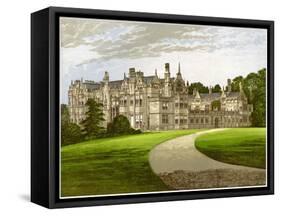 Rushton Hall, Northamptonshire, Home of the Clarke-Thornhall Family, C1880-AF Lydon-Framed Stretched Canvas