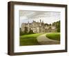 Rushton Hall, Northamptonshire, Home of the Clarke-Thornhall Family, C1880-AF Lydon-Framed Giclee Print