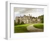 Rushton Hall, Northamptonshire, Home of the Clarke-Thornhall Family, C1880-AF Lydon-Framed Giclee Print